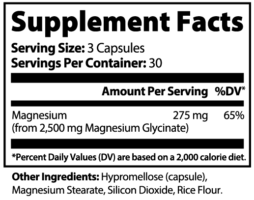 KEEP CALM Magnesium Glycinate