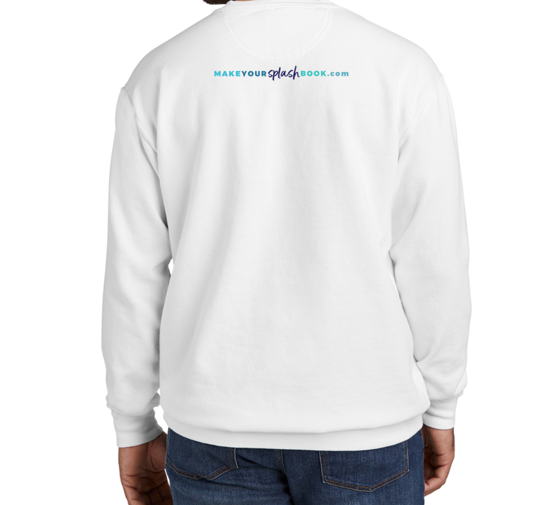 PASTOR DEFINED luxury white sweatshirt