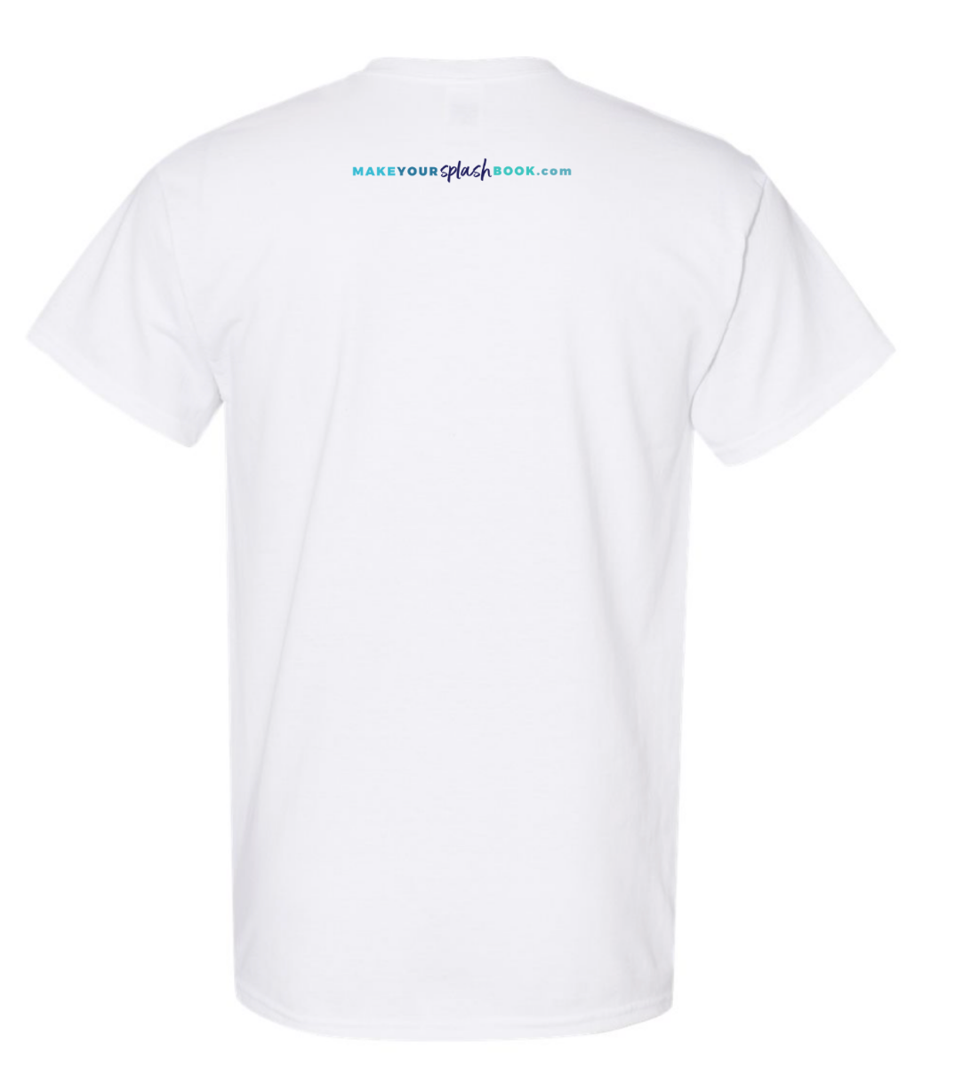 OF COURSE I TALK TO MYSELF white t-shirt