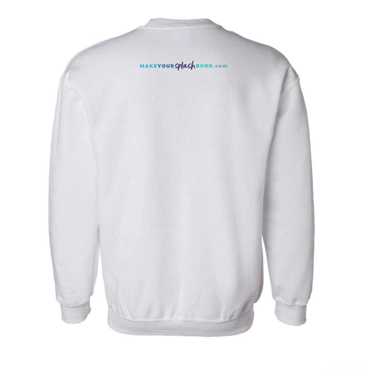 LIFE OF THE PARTY white sweatshirt