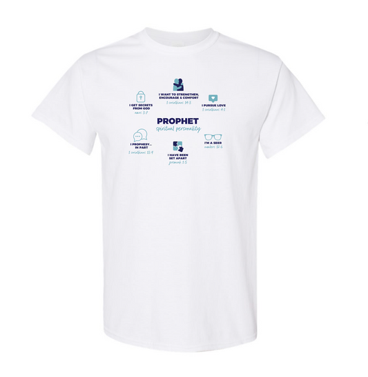 PROPHET DEFINED white t-shirt