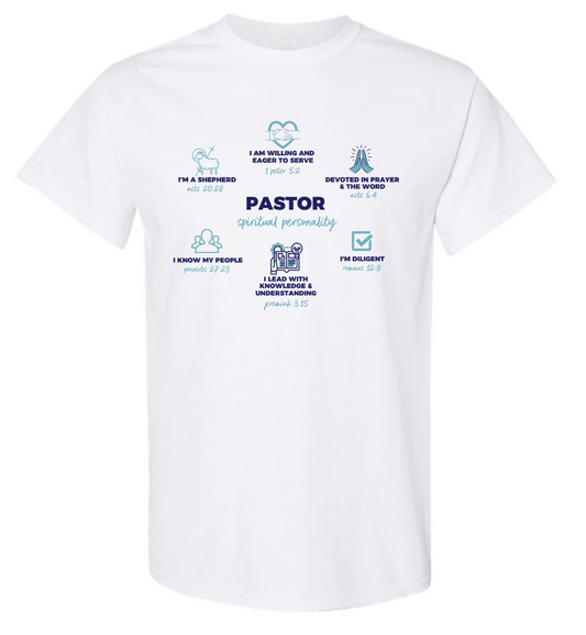PASTOR DEFINED white t-shirt