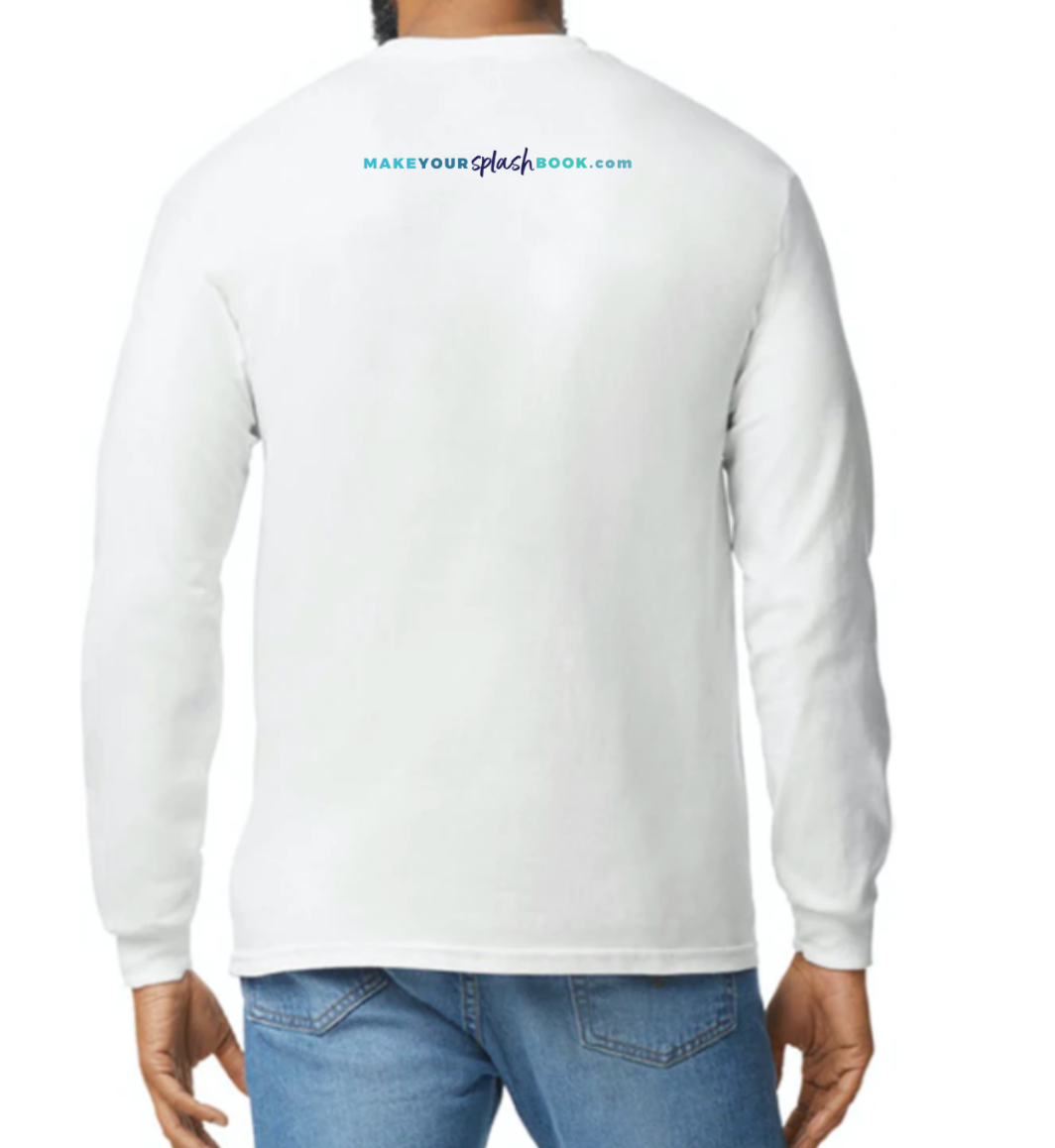 EVANGELIST DEFINED long sleeve white t-shirt