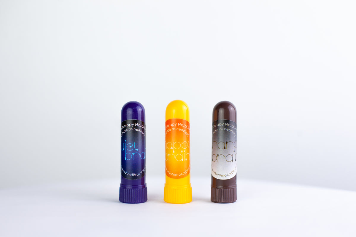 Neuromatics Inhaler Trio Set – Neuromatics Oil by Laura Harris Smith